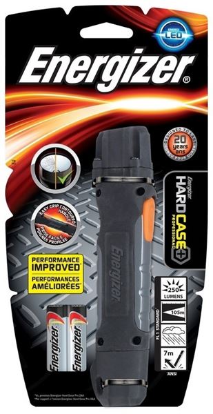 Image sur LAMPE TORCHE LED IMPACT RUBBER 2XAAA