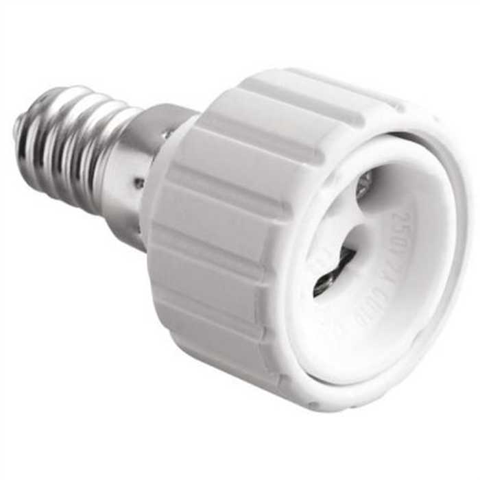 ADAPTATEUR E14 VERS GU10 ADAPTATEUR E14 VERS GU10