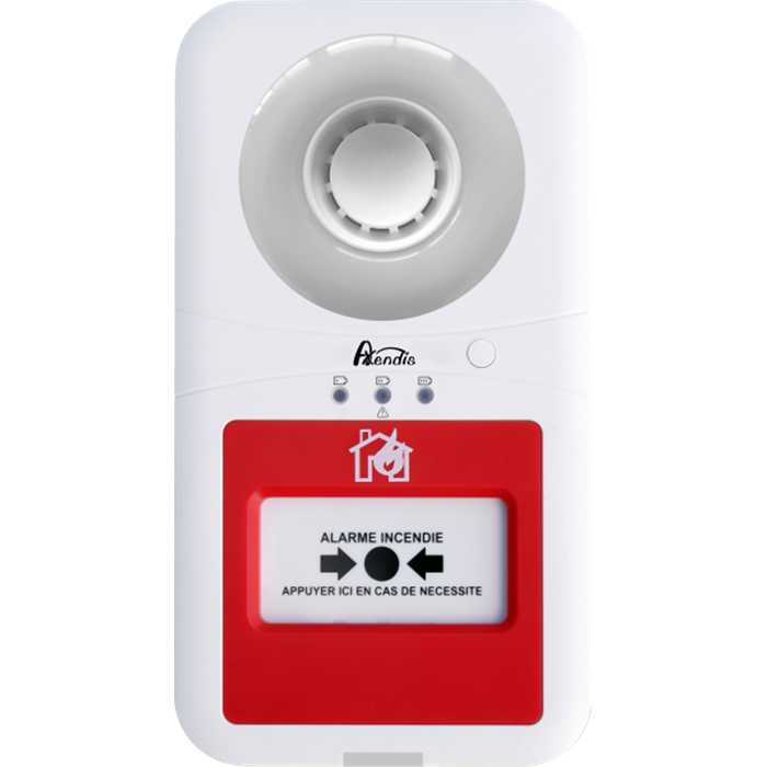 ALARME TYPE 4 SANS FIL AVEC FLASH LUMINEUX ALARME TYPE 4 SANS FIL AVEC FLASH LUMINEUX