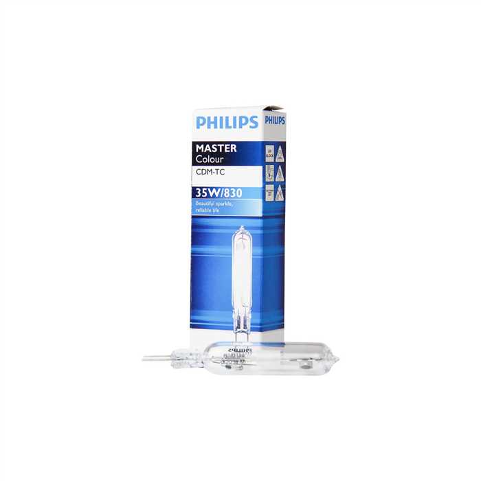 AMPOULE A DECHARGE CDM-TC "MASTER COLOUR" G8.5 35W 830 AMPOULE A DECHARGE CDM-TC "MASTER COLOUR" G8.5 35W 830