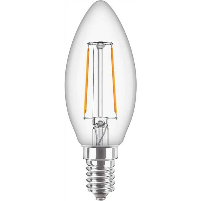 AMPOULE LED B35 "LEDCANDLE" FILAMENT E14 2W 827 CLAIR AMPOULE LED B35 "LEDCANDLE" FILAMENT E14 2W 827 CLAIR