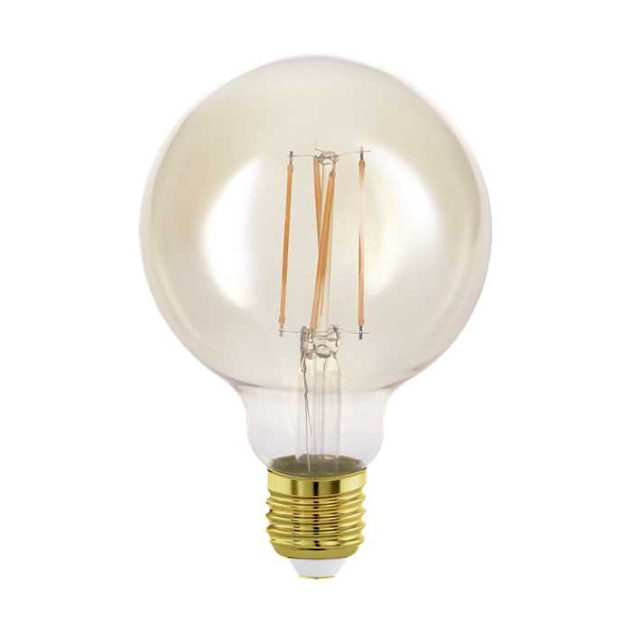 AMPOULE LED G95 FILAMENT E27 4W 822 AMBRE AMPOULE LED G95 FILAMENT E27 4W 822 AMBRE