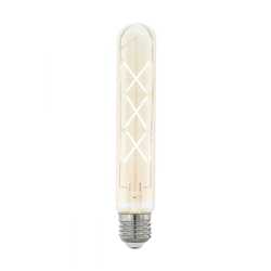 AMPOULE LED TUBE T30 FILAMENT CROIX E27 4W 822 AMBRE