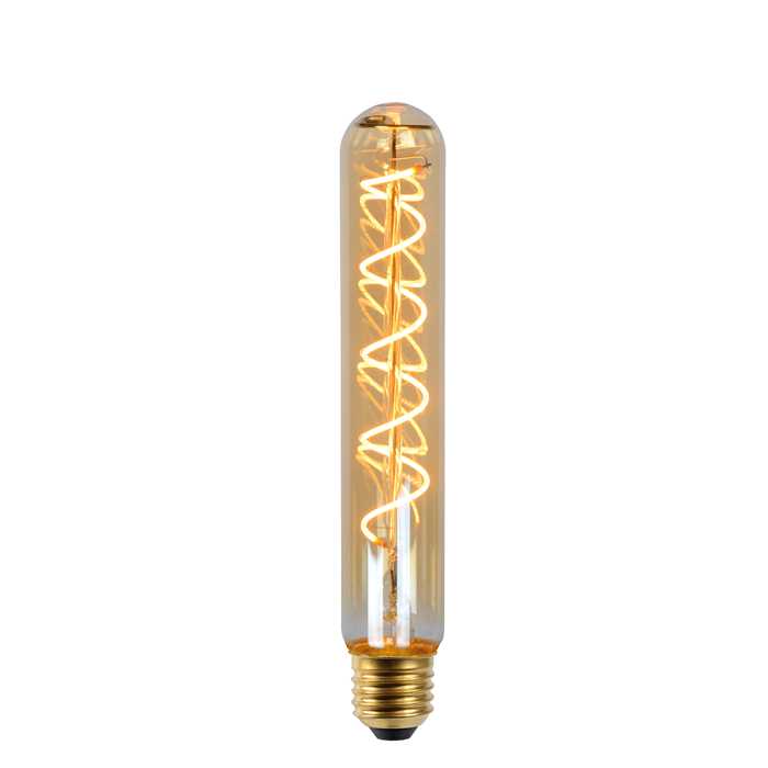 AMPOULE LED TUBE T32 FILAMENT SPIRALE E27 5W 822 AMBRE DIM AMPOULE LED TUBE T32 FILAMENT SPIRALE E27 5W 822 AMBRE DIM