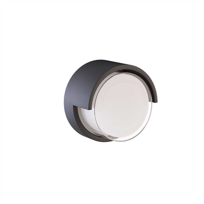 APPLIQUE LED "BLIS ROUND" 15W CCT NOIR IP65 APPLIQUE LED "BLIS ROUND" 15W CCT NOIR IP65