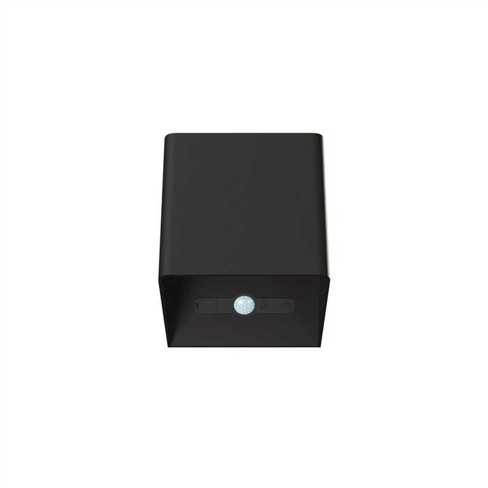 APPLIQUE LED "LEK" 6W 830 NOIR IP54 SENSOR SUR BATTERIE DIM APPLIQUE LED "LEK" 6W 830 NOIR IP54 SENSOR SUR BATTERIE DIM