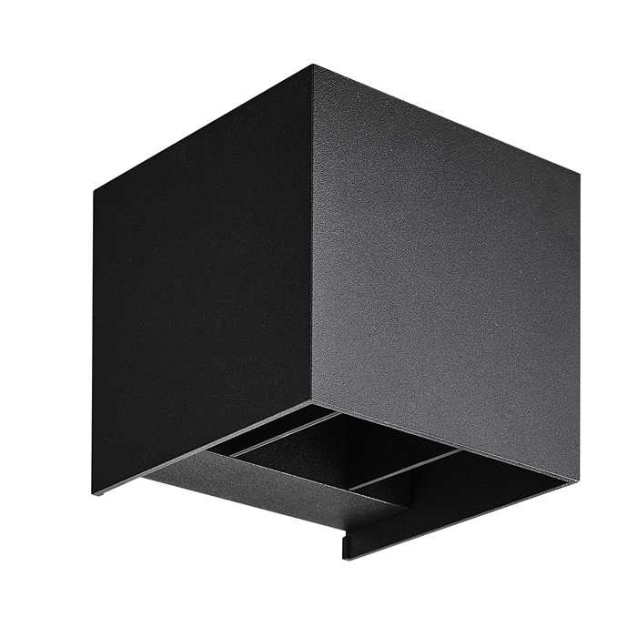 APPLIQUE LED "NUALA" UP&DOWN 2X5W 830 NOIR IP54 APPLIQUE LED "NUALA" UP&DOWN 2X5W 830 NOIR IP54