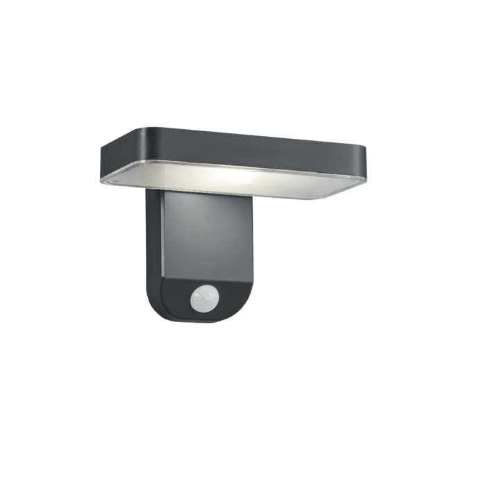 APPLIQUE LED SOLAIRE "ESQUEL" 4,5W 830 ANTHRACITE IP44 APPLIQUE LED SOLAIRE "ESQUEL" 4,5W 830 ANTHRACITE IP44