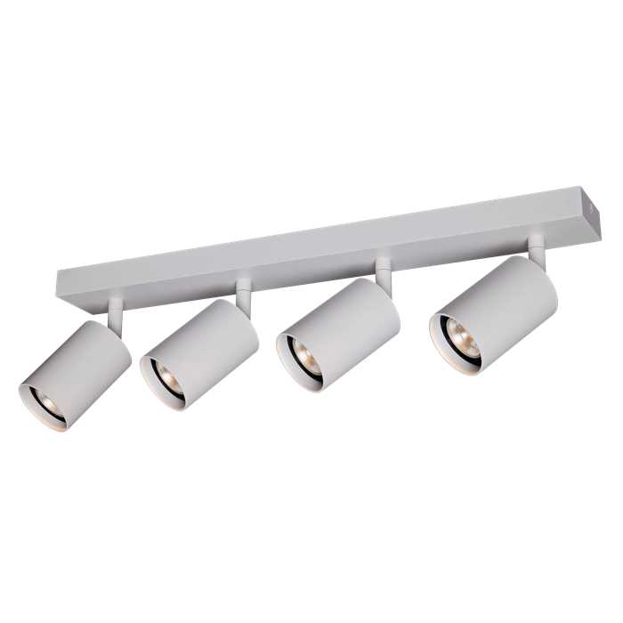 BARRE DE SPOT "TABOO" 4XGU10 BLANC BARRE DE SPOT "TABOO" 4XGU10 BLANC