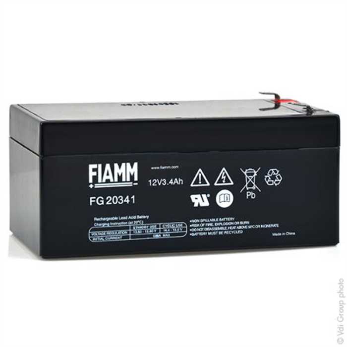 BATTERIE PLOMB 12V 3,4AH BATTERIE PLOMB 12V 3,4AH