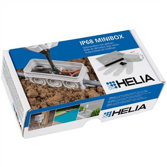 BOITE DE DERIVATION + RESINE IP68 BOITE DE DERIVATION + RESINE IP68