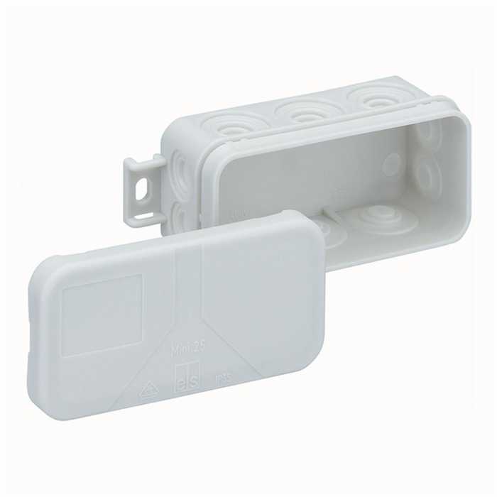 BOÎTE DE RACCORDEMENT MINI 25-L IP55 GRIS BOÎTE DE RACCORDEMENT MINI 25-L IP55 GRIS