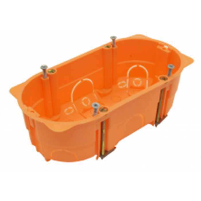 BOITES D'ENCASTREMENT POUR MUR CREUX DOUBLE 47MM BOITES D'ENCASTREMENT POUR MUR CREUX DOUBLE 47MM
