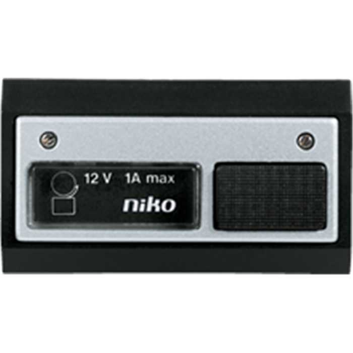 BOUTON DE SONNERIE 12V NOIR BOUTON DE SONNERIE 12V NOIR