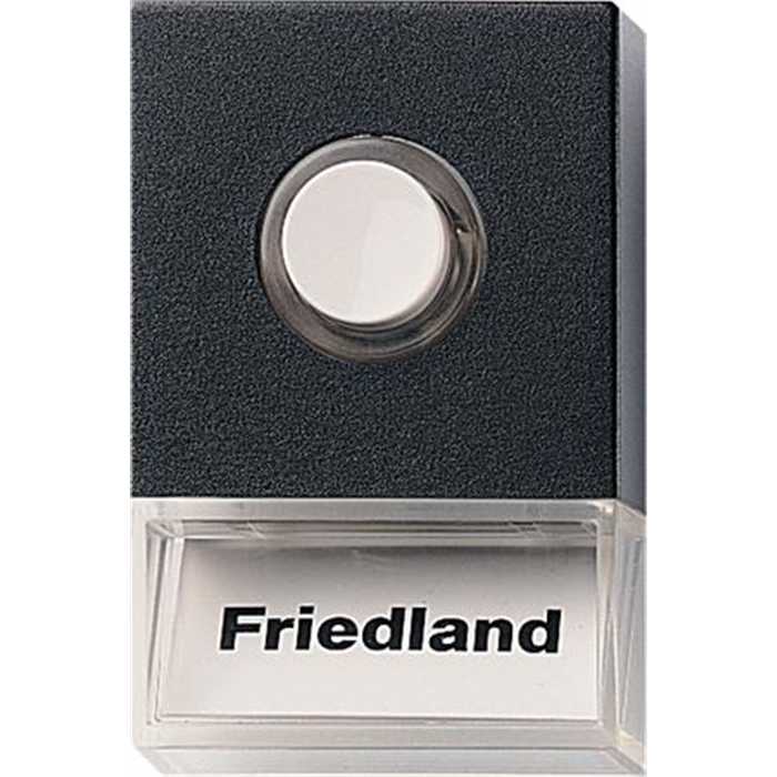 BOUTON POUSSOIR LUMINEUX PUSHLITE NOIR BOUTON POUSSOIR LUMINEUX PUSHLITE NOIR