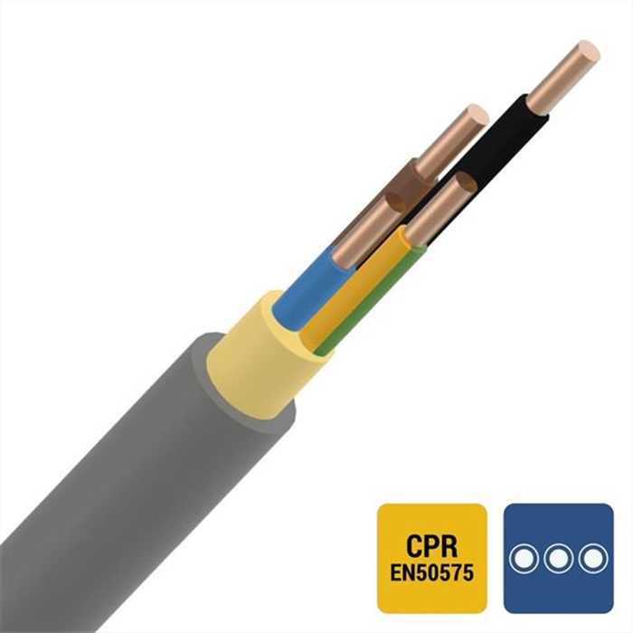 CABLE D'INSTALLATION XVB-CCA 4G6 GRIS R50 CABLE D'INSTALLATION XVB-CCA 4G6 GRIS R50