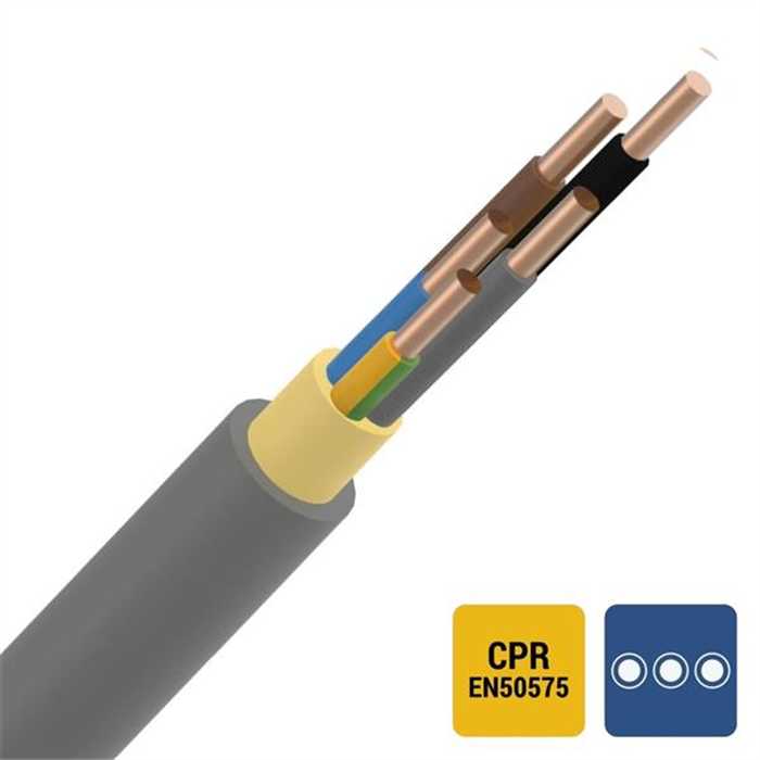 CABLE D'INSTALLATION XVB-CCA 5G10 GRIS B500 CABLE D'INSTALLATION XVB-CCA 5G10 GRIS B500