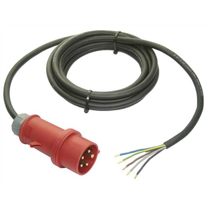 CABLE DE CONNEXION CEE H07RN-F 5G6 32A 5M 400V CABLE DE CONNEXION CEE H07RN-F 5G6 32A 5M 400V
