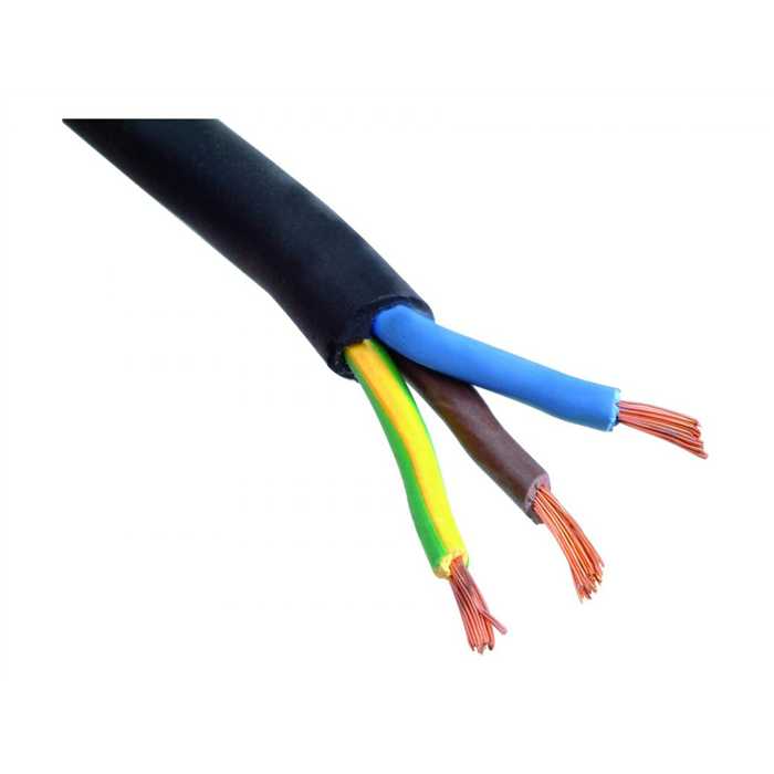 CABLE DE RACCORDEMENT CTMB H07RN-F ECA 3G6 NOIR R50 CABLE DE RACCORDEMENT CTMB H07RN-F ECA 3G6 NOIR R50