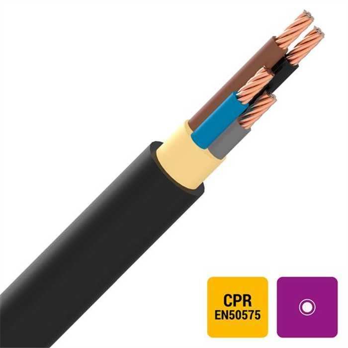 CABLE ENERGIE BASSE TENSION EXVB-ECA 4X16 NOIR B500 CABLE ENERGIE BASSE TENSION EXVB-ECA 4X16 NOIR B500
