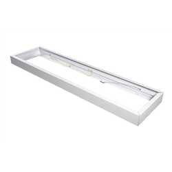 CADRE APPARENT BLANC POUR DALLE LED 30X120