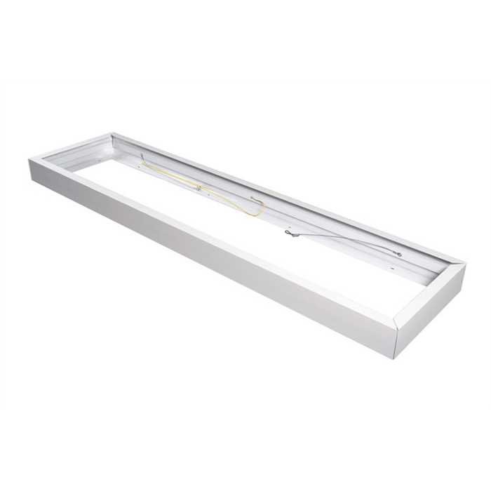 CADRE APPARENT BLANC POUR DALLE LED 30X120 CADRE APPARENT BLANC POUR DALLE LED 30X120