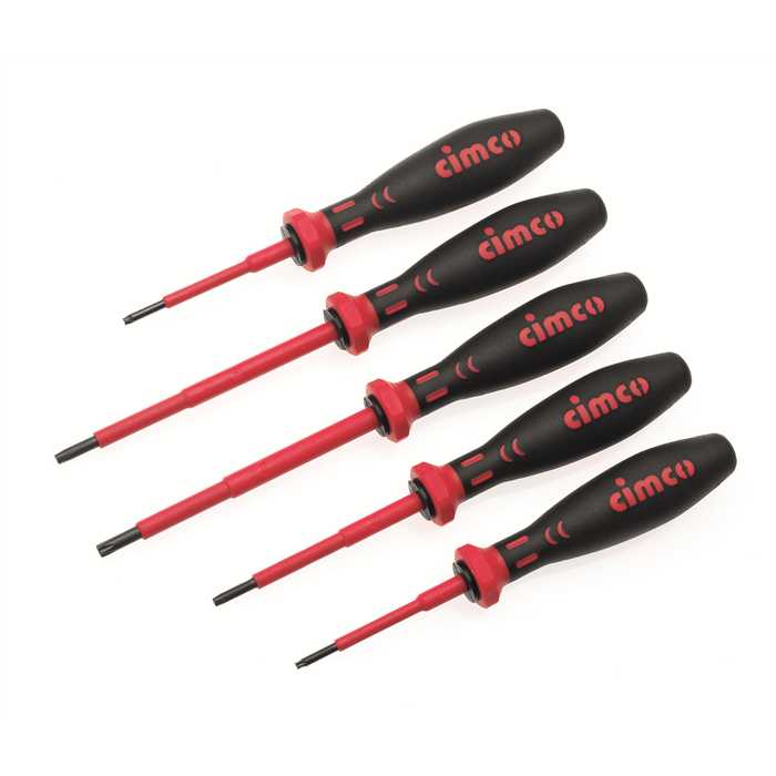 CIMCO ASSORTIMENT TOURNEVIS 5 PCS TORX 1000V CIMCO ASSORTIMENT TOURNEVIS 5 PCS TORX 1000V