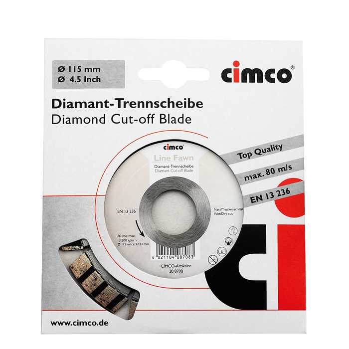 CIMCO DISQUE DIAMAND LIGNE BEIGE 150MM CIMCO DISQUE DIAMAND LIGNE BEIGE 150MM