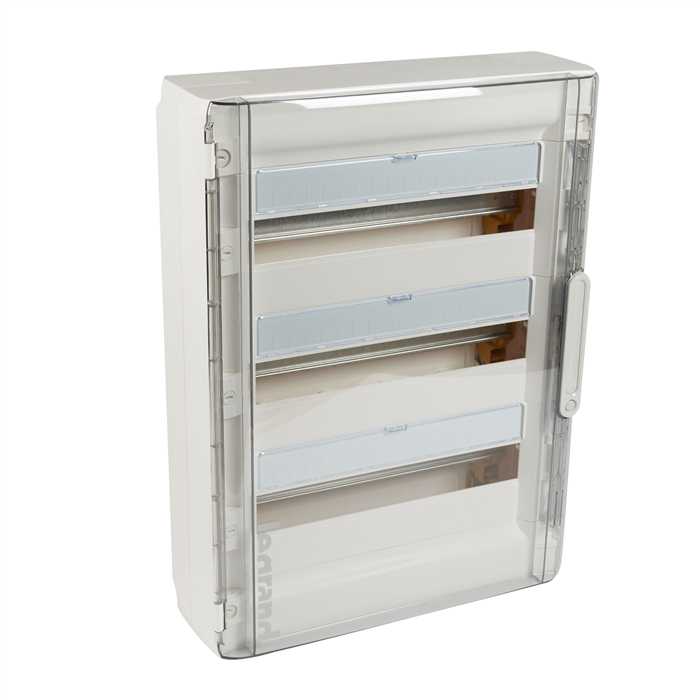 COFFRET APPARENT "XL³ 125" 3 RANGEES 54 MODULES IP40 COFFRET APPARENT "XL³ 125" 3 RANGEES 54 MODULES IP40