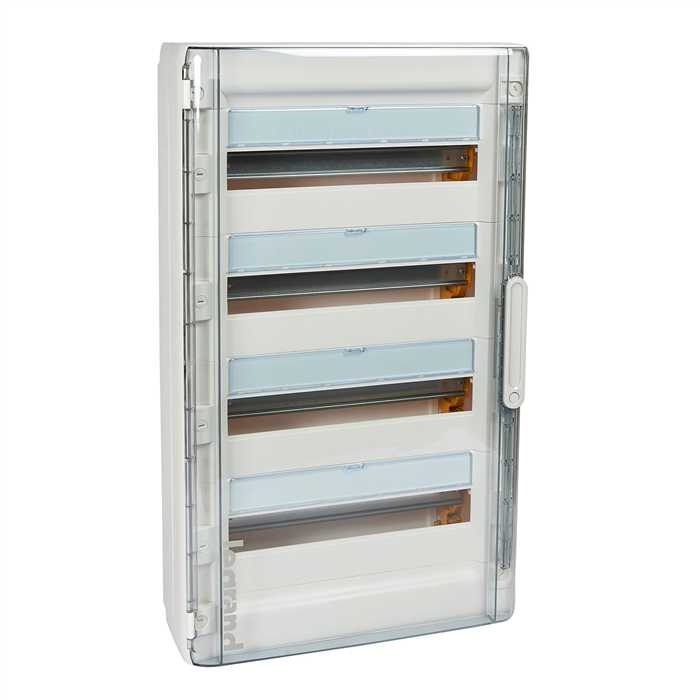 COFFRET APPARENT "XL³ 125" 4 RANGEES 72 MODULES IP40 COFFRET APPARENT "XL³ 125" 4 RANGEES 72 MODULES IP40