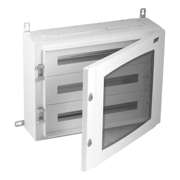 COFFRET METALLIQUE IP65 72 MODULES TRANSPARENT 3R COFFRET METALLIQUE IP65 72 MODULES TRANSPARENT 3R