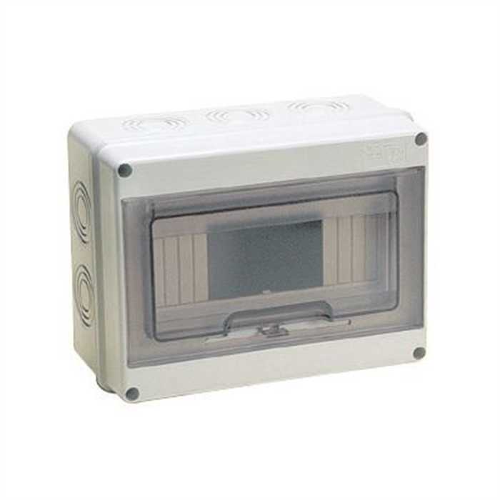 COFFRET MODULAIRE 1 RANGEE 8 MODULES IP65 COFFRET MODULAIRE 1 RANGEE 8 MODULES IP65