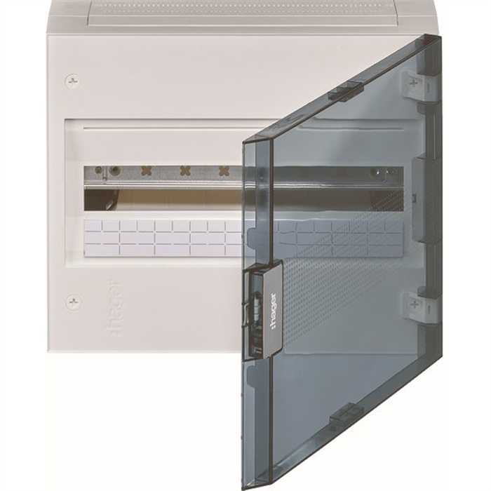 COFFRET VEGA 1 RANGEE 18 MODULES PORTE TRANSPARENTE COFFRET VEGA 1 RANGEE 18 MODULES PORTE TRANSPARENTE