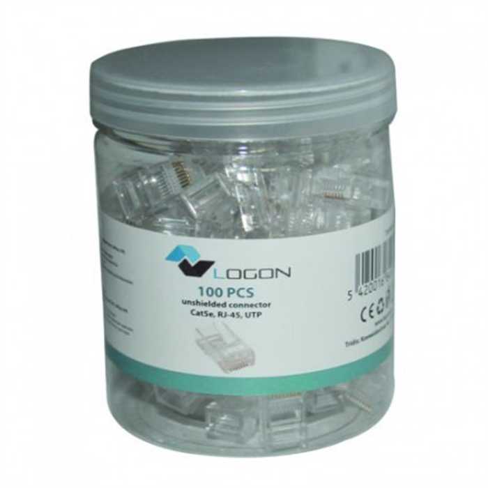 CONNECTEUR RJ45 CAT5E (100PC) CONNECTEUR RJ45 CAT5E (100PC)