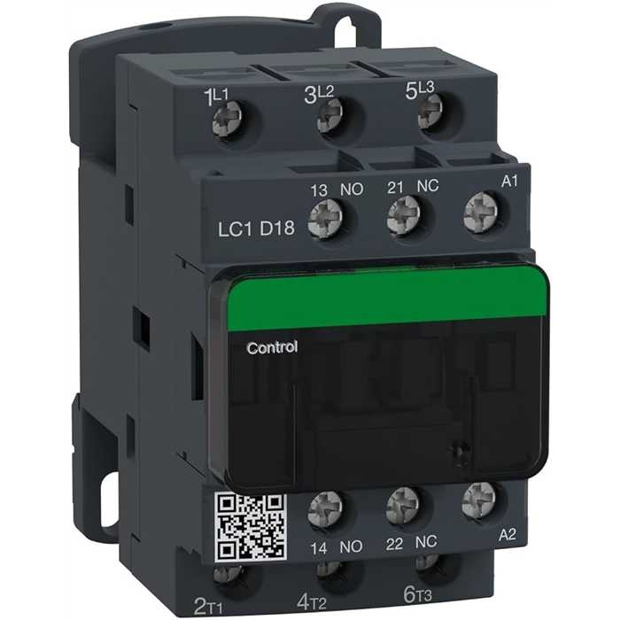 CONTACTEUR 18A 1NO+1NC 230V CONTACTEUR 18A 1NO+1NC 230V