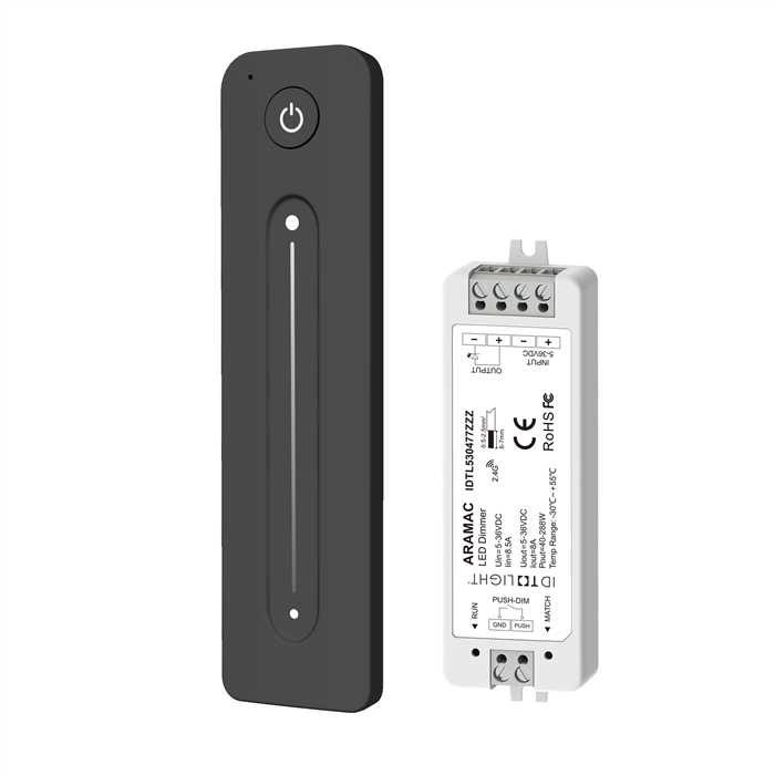 CONTROLEUR + TELECOMMANDE RF 1 ZONE "ARAMAC" MONO 12-24V CONTROLEUR + TELECOMMANDE RF 1 ZONE "ARAMAC" MONO 12-24V