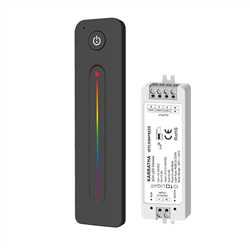 CONTROLEUR + TELECOMMANDE RF 1 ZONE "KARRATHA" RGB 12-24V