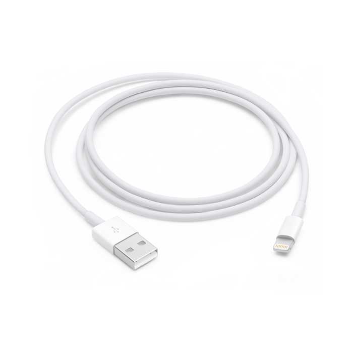 CORDON USB A MALE/LIGNTNING IPHONE BLANC 1M CORDON USB A MALE/LIGNTNING IPHONE BLANC 1M