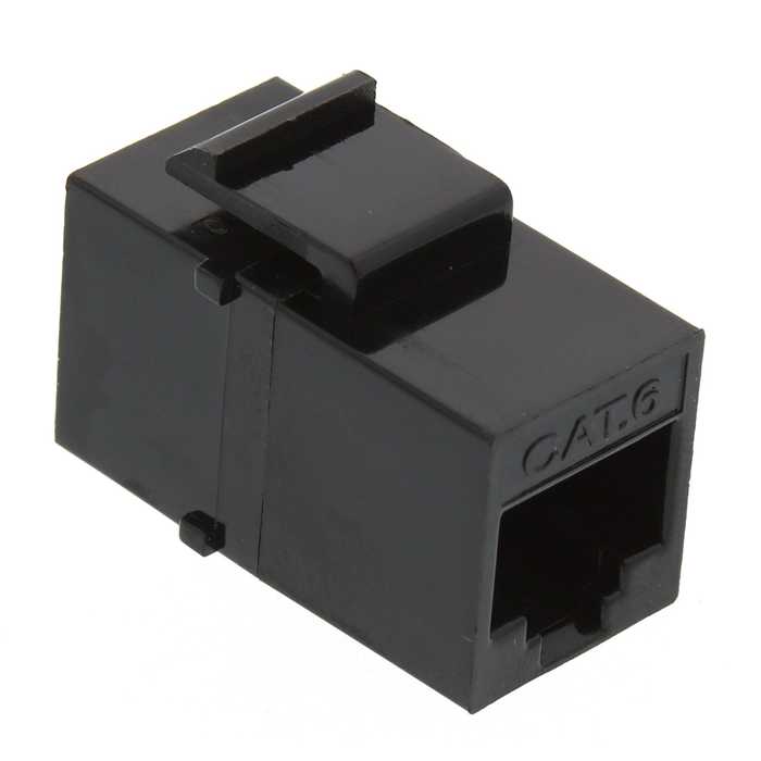 COUPLEUR UTP RJ45 CAT6 KEYSTONE PLASTIC COUPLEUR UTP RJ45 CAT6 KEYSTONE PLASTIC