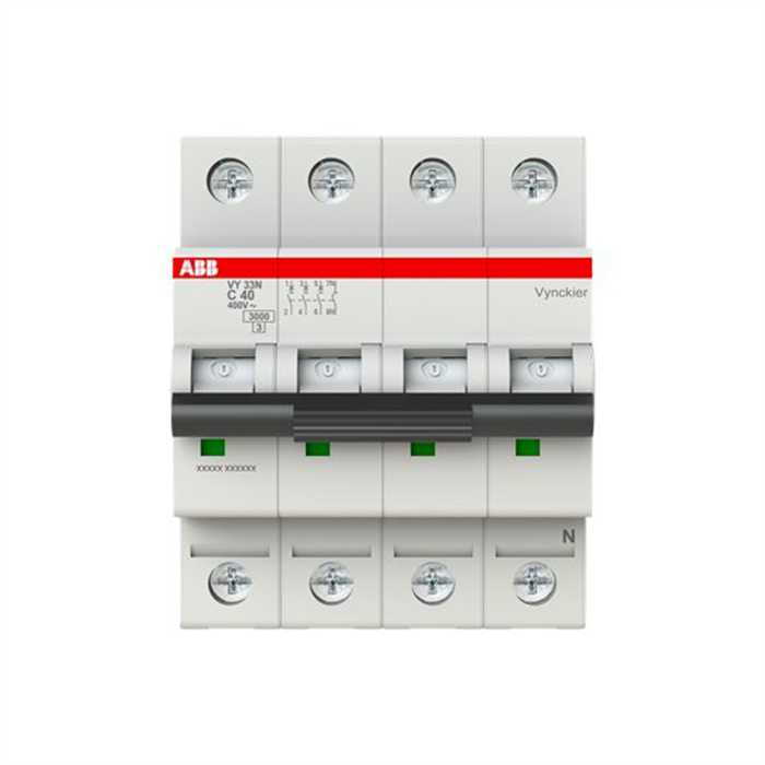 DISJONCTEUR EP30 3KA 3P+N 40A 4M TYPE C DISJONCTEUR EP30 3KA 3P+N 40A 4M TYPE C