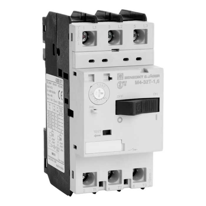 DISJONCTEUR MOTEUR 1.00A - 1.60A DISJONCTEUR MOTEUR 1.00A - 1.60A