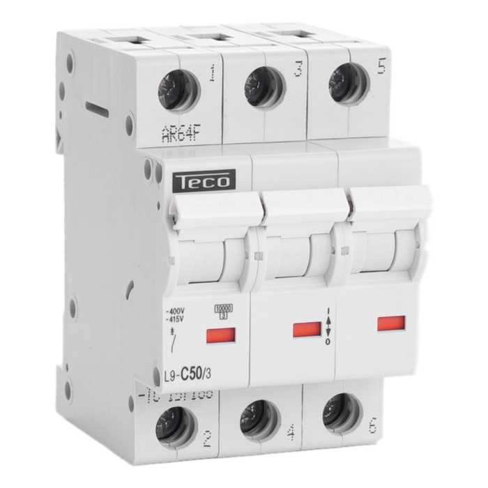 DISJONCTEUR TC 3P 50A 4,5KA COURBE C DISJONCTEUR TC 3P 50A 4,5KA COURBE C