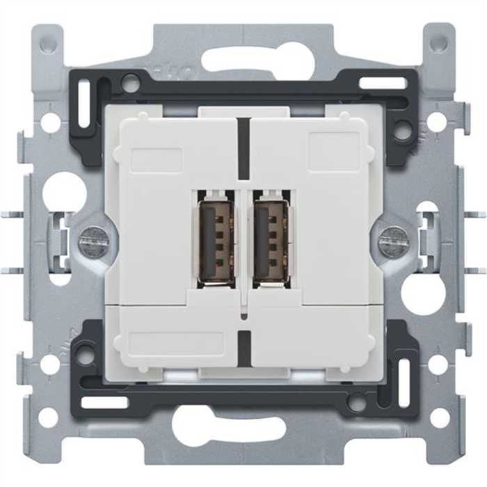 DOUBLE CHARGEUR USB-A INTELLIGENT 17.5W DOUBLE CHARGEUR USB-A INTELLIGENT 17.5W