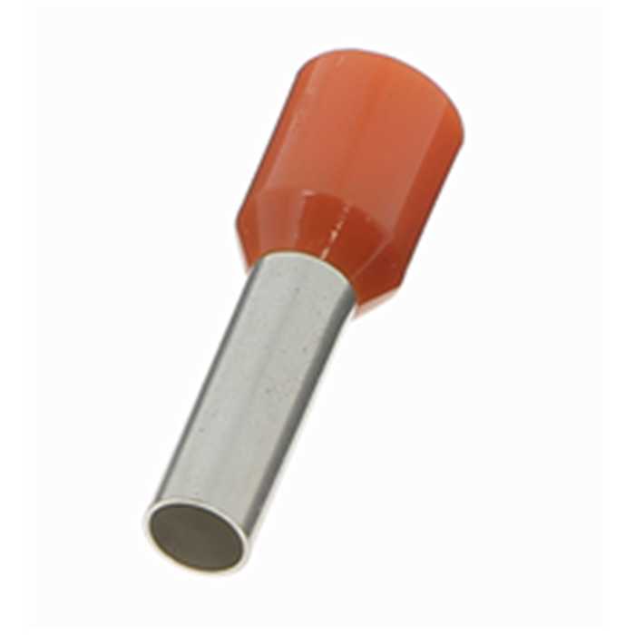 EMBOUT SIMPLE 4MM² ORANGE (100PC) EMBOUT SIMPLE 4MM² ORANGE (100PC)