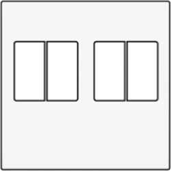 ENJOLIVEUR CONNEXION DOUBLE HAUT-PARLEUR BLANC