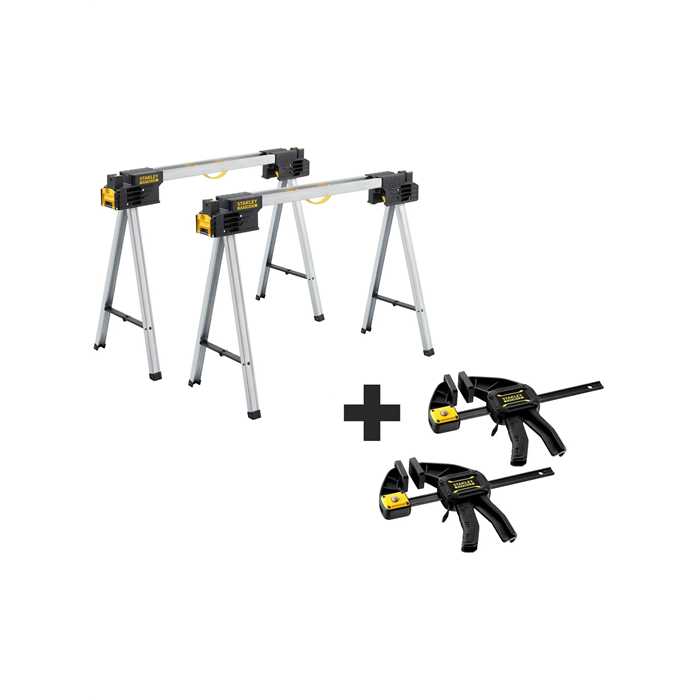 FATMAX TRETAUX METALLIQUE - CAPACITE DE CHARGE 900 kg (2PC) FATMAX TRETAUX METALLIQUE - CAPACITE DE CHARGE 900 kg (2PC)