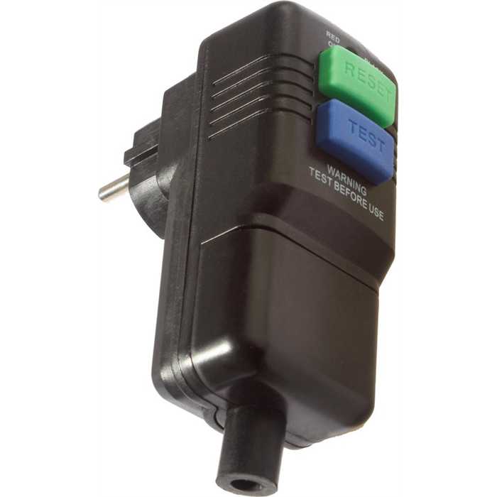 FICHE DE PROTECTION 30MA 230V16A IP44 (SCHUKO) FICHE DE PROTECTION 30MA 230V16A IP44 (SCHUKO)