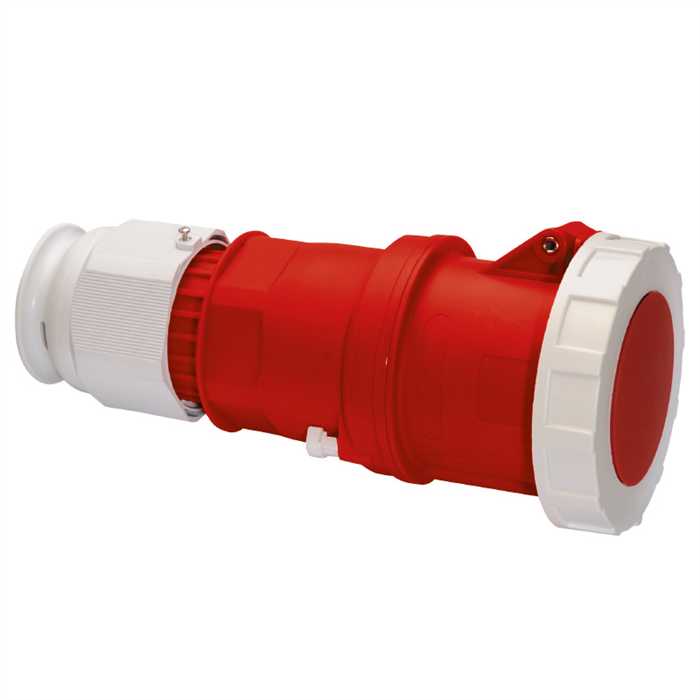 FICHE FEMELLE CEE 5P 63A 380V AVEC PRESSE ETOUPE FICHE FEMELLE CEE 5P 63A 380V AVEC PRESSE ETOUPE