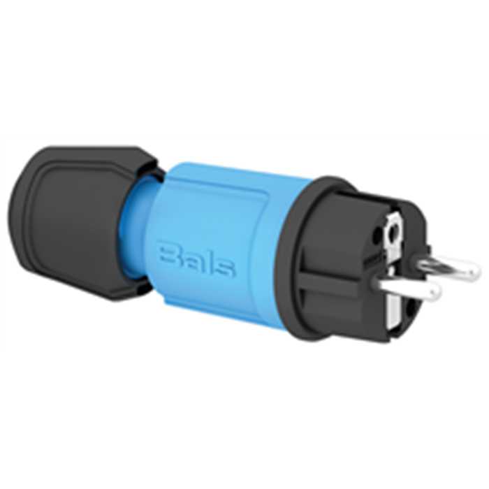 FICHE MALE 16A 2P+TB 230V BLEU IP44 FICHE MALE 16A 2P+TB 230V BLEU IP44