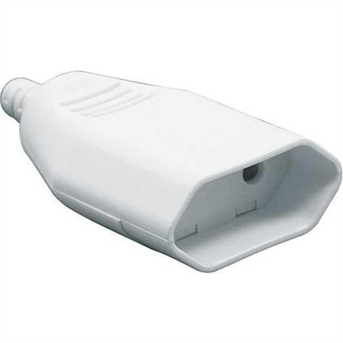 FICHE PLATE FEMELLE BLANCHE FICHE PLATE FEMELLE BLANCHE